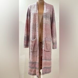 HOLLISTER California Open Style Knit Long Cardigan Sweater Women's Size S